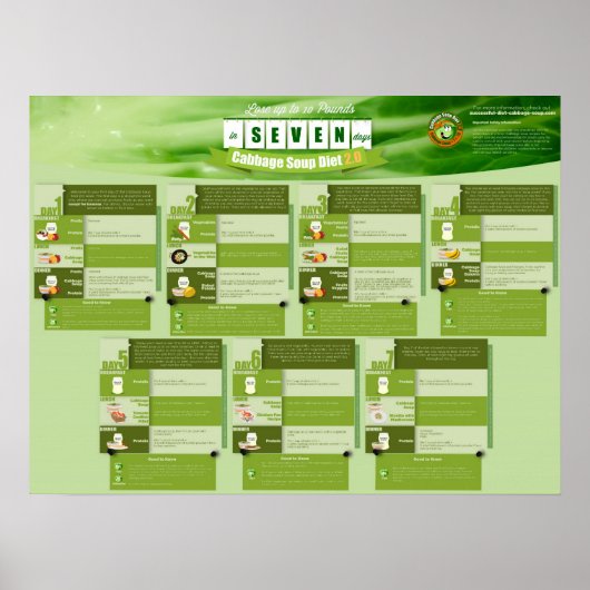 キャベツスープダイエット2.0ポスター ポスター (正面)