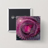 キャベツハートボタン 缶バッジ (正面&裏面)