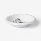 キャベツバタフライ ペーパーボウル (傾斜あり)