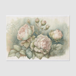 キャベツバラと緑のハイライト 薄葉紙