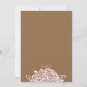 キャベツバラの招待状 招待状 (裏面)