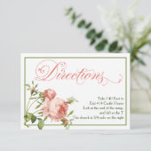 キャベツバラ結婚の指示詳細カード エンクロージャーカード (スタンド正面)