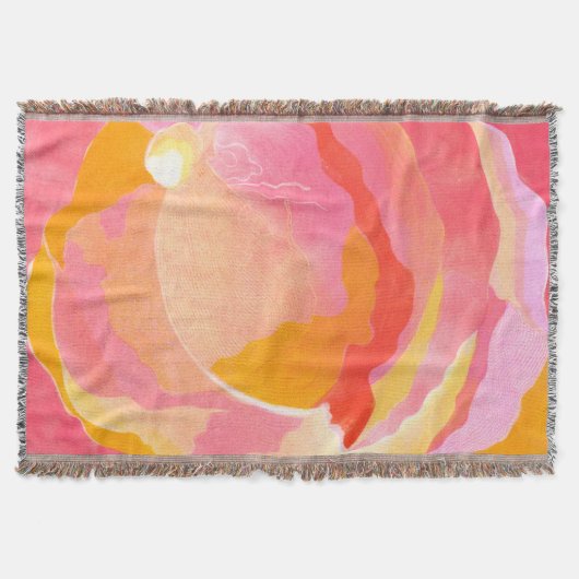 キャベツバラIII スローブランケット (正面)