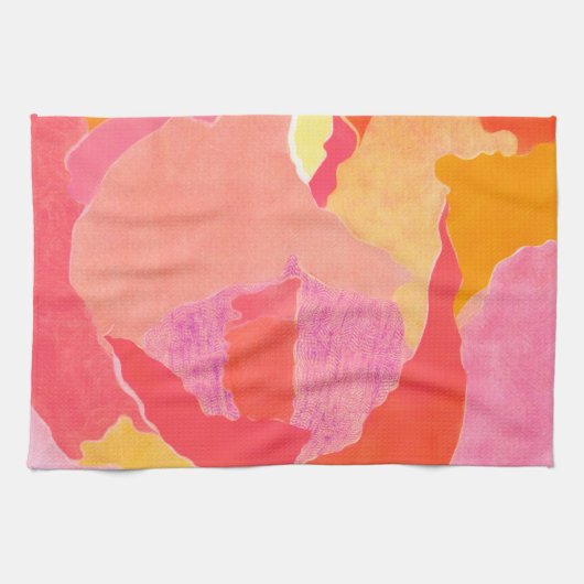 キャベツバラIV キッチンタオル (横)