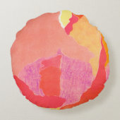 キャベツバラIV ラウンドクッション (裏面)