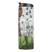 キャベツパッチに入ったウサギ タンブラー (回転右)