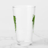 キャベツ中国のマンガイラストレーション タンブラーグラス (左)