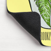 キャベツ中国のマンガイラストレーション マウスパッド (コーナー)