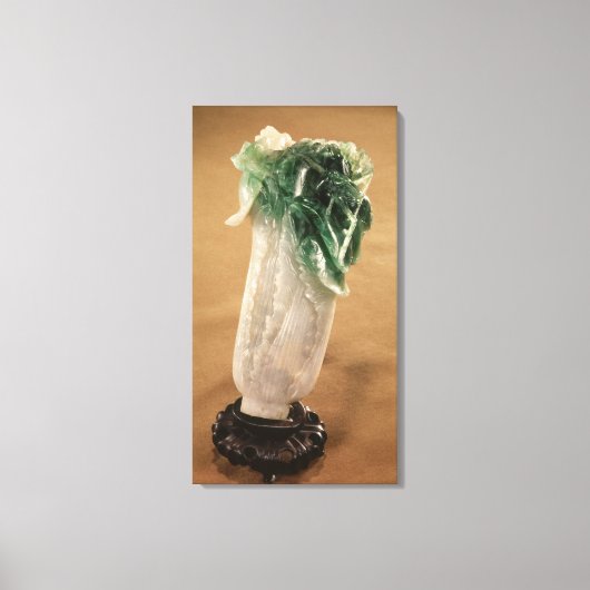 キャベツ中国の、韓国、19世紀（玉） キャンバスプリント (正面)