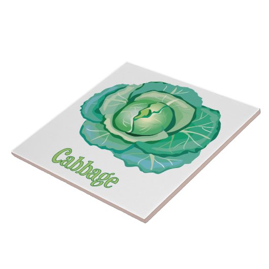 キャベツ化粧台瓦 タイル (側面)