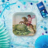 キャベツ素晴らしパッチ障害紙プレート ペーパープレート (パーティー)