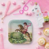 キャベツ素晴らしパッチ障害紙プレート ペーパープレート (パーティー)