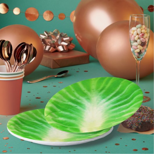 キャベツ葉 ペーパープレート (複数)