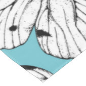 キャベツ蝶のパターン テーブルクロス (アングル)