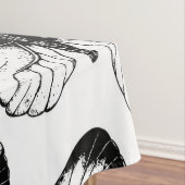 キャベツ蝶のパターン テーブルクロス (インサイチュ)