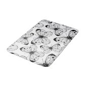 キャベツ蝶のパターン バスマット (アングル)