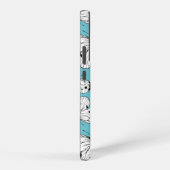 キャベツ蝶のパターン SAMSUNG GALAXYケース (右側面)