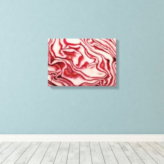 キャベツ キャンバスプリント (インサイチュ (ウッドフロア))