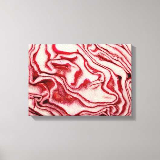 キャベツ キャンバスプリント (正面)