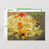 キャベツ・シチュー ポストカード (正面/裏面)