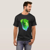 キャベツ ヴィーガン 菜食主義者 Tシャツ (正面フル)