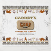 キャベンブルビールボトルラベル ビールラベル (シングルラベル)