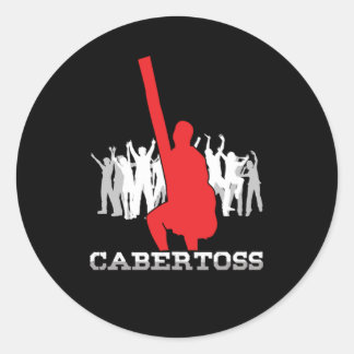 キャベートスコティッシュハイランドカッコいいゲームギフト ラウンドシール