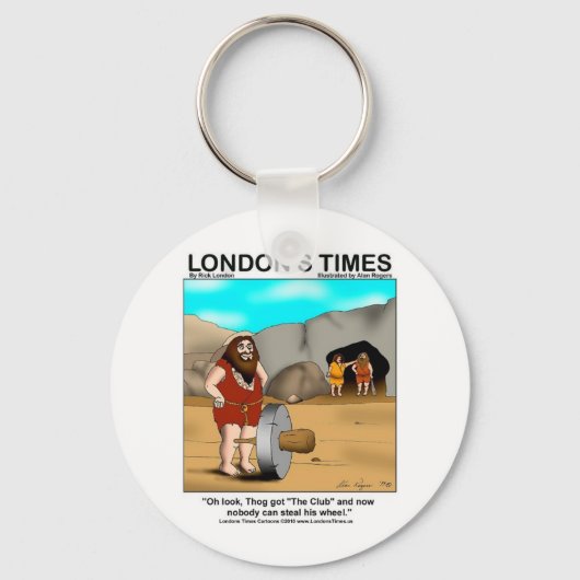 キャベ得マン倶楽部…ギフトおもしろい&ティー キーホルダー (正面)