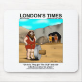 キャベ得マン倶楽部…ギフトおもしろい&ティー マウスパッド (正面)