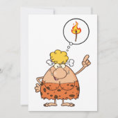 キャベ考えウーマンズファイアスティック 招待状 (正面)