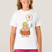 キャベ考えウーマンズファイアスティック Tシャツ (正面)