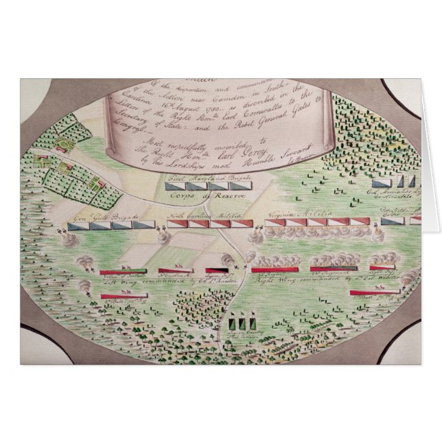 キャムデン1780年の戦い (正面横)