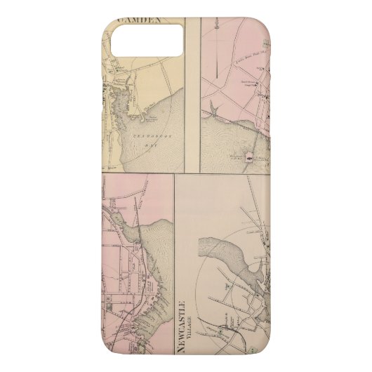 キャムデン、Wiscasset、Damariscotta、ニューキャッスル Case-Mate iPhoneケース (裏面)