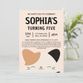 キャム・ザ・キャット スクイッシュマローパーティー 招待状 (スタンド正面)