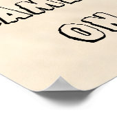 キャメルおもしろいポスタ保ーCalm and Camel On (whoot!) ポスター (角)