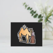 キャメルおもしろい飲料用ソーダ ポストカード (スタンド正面)