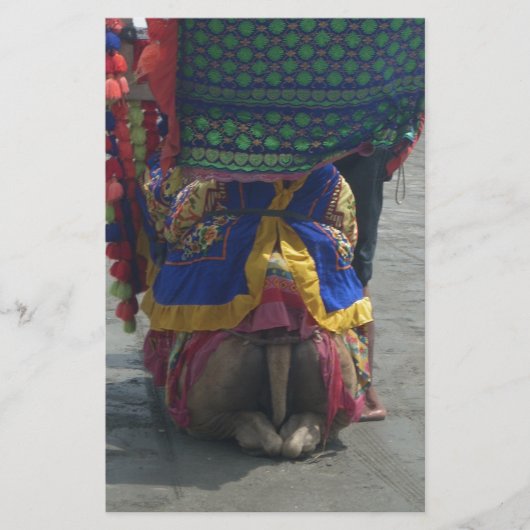 キャメルお洒落アートプリント/グラフィック 便箋 (正面)