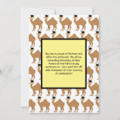 キャメルエクセシションパーティ招待状 招待状 (裏面)