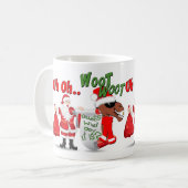 キャメルカッコいいハンプデイクリスマス コーヒーマグカップ (正面左)