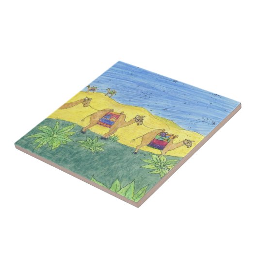 キャメルカラフルズ タイル (側面)