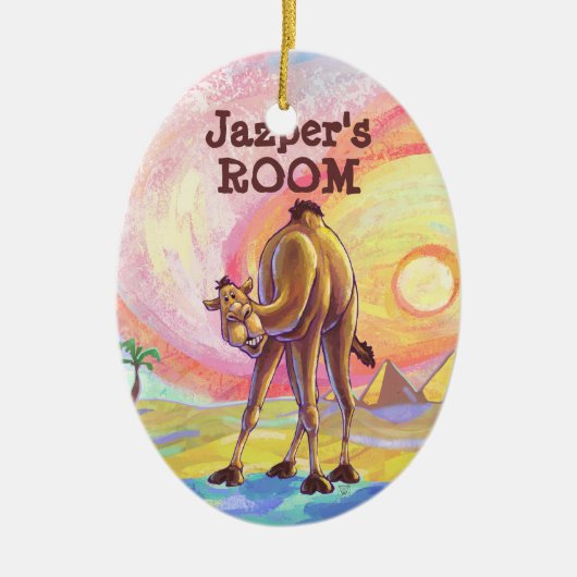 キャメルギフト&アクセサリー セラミックオーナメント (正面)