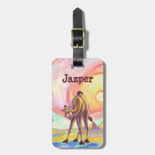 キャメルギフト&アクセサリー ラゲッジタグ (正面縦)