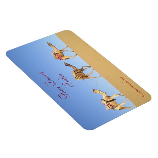 キャメルトレイン、タール砂漠マグネット マグネット (右側)