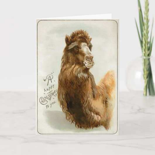 キャメルビクトリアンクリスマスカード シーズンカード (正面)