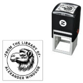 キャメルヘッドスケッチ「のライブラリから」 セルフインキングスタンプ (インサイチュ)