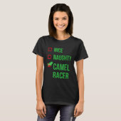 キャメルレーサーパジャマクリスマス Tシャツ (正面フル)
