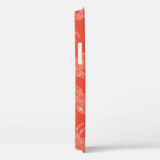 キャメル付きの美しいカードに挨拶。アニメのフレーム Case-Mate iPhoneケース (裏面 / 右)