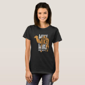 キャメル引用文マイク・マイク・マイク今日は Tシャツ (正面フル)