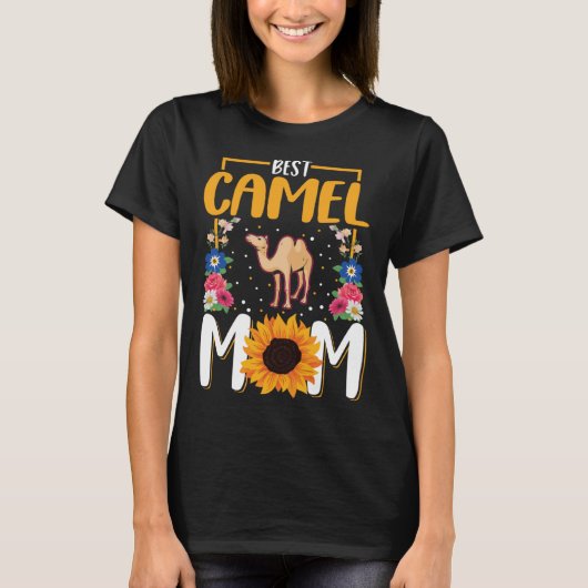 キャメル最高のマママエバディナリービッグのラクダ Tシャツ (正面)