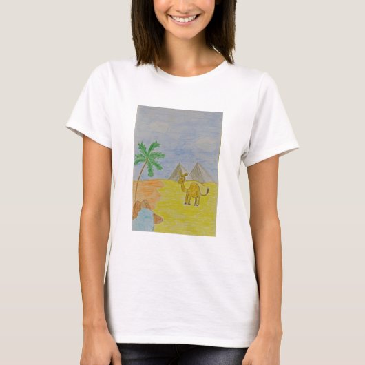 キャメル6 Tシャツ (正面)